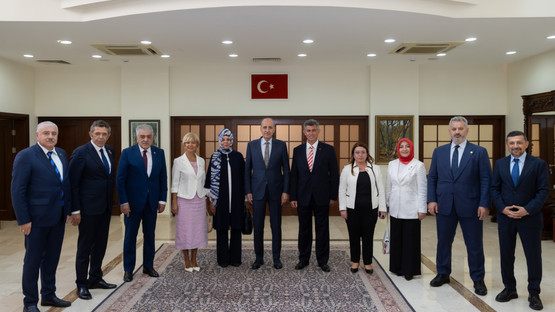 T&uuml;rkiye'nin Lefkoşa B&uuml;y&uuml;kel&ccedil;iliği'ni Ziyaret