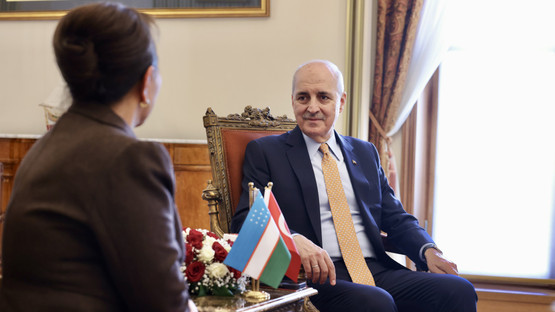 &Ouml;zbekistan Ali Meclisi Senato Başkanı Tanzila Narbayeva ile Başbaşa G&ouml;r&uuml;şme
