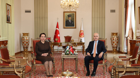 &Ouml;zbekistan Ali Meclisi Senato Başkanı Tanzila Narbayeva ile Başbaşa G&ouml;r&uuml;şme
