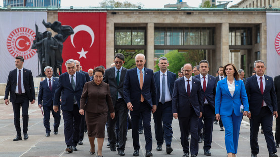 &Ouml;zbekistan Ali Meclisi Senato Başkanı Tanzila Narbayeva ve Beraberindeki Heyet ile Y&uuml;r&uuml;y&uuml;ş