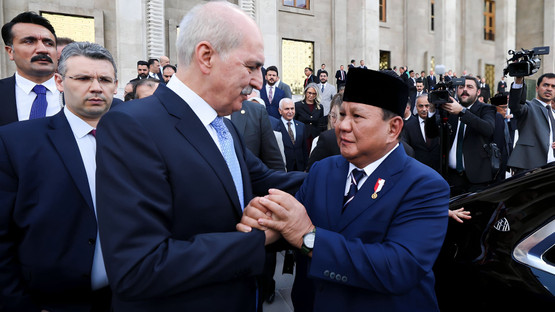 Endonezya Cumhurbaşkanı Prabowo Subianto'yu Uğurlama