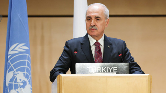 TBMM BAŞKANI KURTULMUŞ, CENEVRE’DE ALTINCI DÜNYA PARLAMENTO BAŞKANLARI KONFERANSI'NDA KONUŞTU - Resim: 1