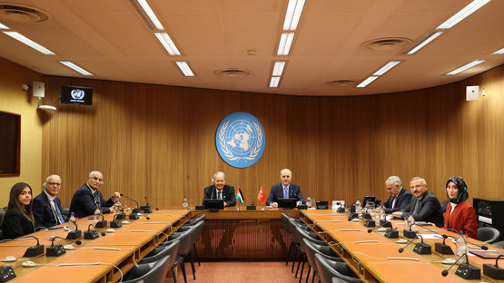 TBMM BAŞKANI KURTULMUŞ, CENEVRE’DE FİLİSTİN ULUSAL KONSEYİ BAŞKANI İLE GÖRÜŞTÜ - Resim: 3