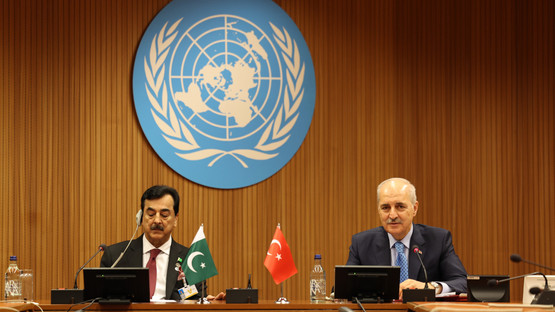 TBMM BAŞKANI KURTULMUŞ, PAKİSTAN SENATO BAŞKANI SYED YUSUF RAZA GİLANİ İLE CENEVRE’DE GÖRÜŞTÜ - Resim: 3