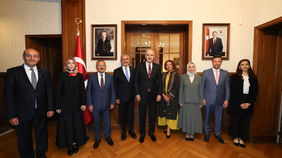 TBMM BAŞKANI KURTULMUŞ, TÜRKİYE'NİN BM CENEVRE OFİSİ NEZDİNDEKİ DAİMİ TEMSİLCİLİĞİNİ ZİYARET ETTİ - Resim: 1