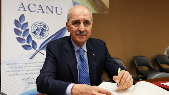 TBMM BAŞKANI KURTULMUŞ, BM CENEVRE OFİSİ'NE AKREDİTE GAZETECİLERE AÇIKLAMALARDA BULUNDU - Resim: 2