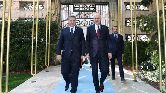 Bosna Hersek Parlamentosu Temsilciler Meclisi Başkanı Denis Zvizdic'i Karşılama