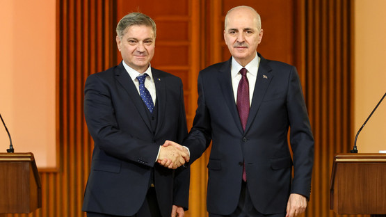Bosna Hersek Parlamentosu Temsilciler Meclisi Başkanı Denis Zvizdic ile Ortak Basın Toplantısı