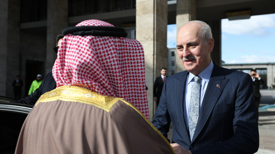 Bahreyn Temsilciler Meclisi Başkanı Ahmed Al Musalam'ı Karşılama