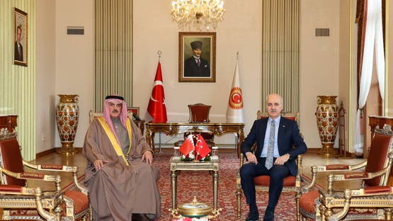 Bahreyn Temsilciler Meclisi Başkanı Ahmed Al Musalam ile Başbaşa G&ouml;r&uuml;şme