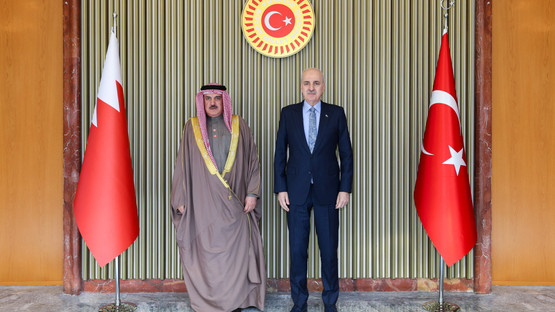 Bahreyn Temsilciler Meclisi Başkanı Ahmed Al Musalam'ı Karşılama