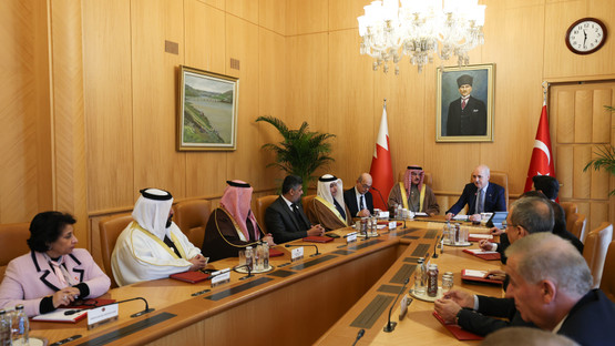 Bahreyn Temsilciler Meclisi Başkanı Ahmed Al Musalam ve Beraberindeki Heyet ile Heyetlerarası G&ouml;r&uuml;şme