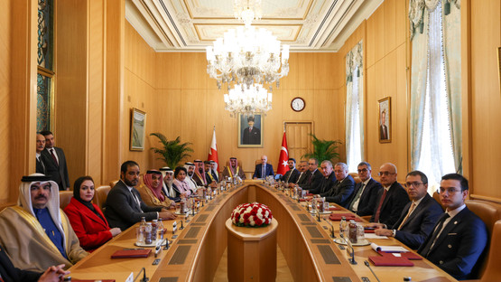 Bahreyn Temsilciler Meclisi Başkanı Ahmed Al Musalam ve Beraberindeki Heyet ile Heyetlerarası G&ouml;r&uuml;şme