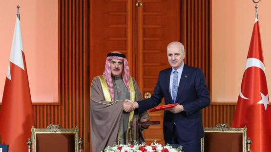 Bahreyn Temsilciler Meclisi Başkanı Ahmed Al Musalam ile Ortak Basın Toplantısı