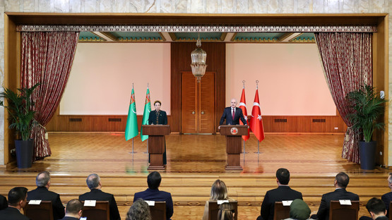 T&uuml;rkmenistan Meclis Başkanı D&uuml;nyag&ouml;zel Gulmanova ve Beraberindeki Heyet ile Heyetlerarası G&ouml;r&uuml;şme