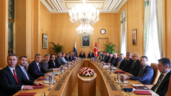 Rusya Federasyonu Konsey Başkanı Valentina Matviyenko ve Beraberindeki Heyet ile Heyetlerarası G&ouml;r&uuml;şme