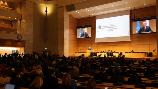 6. D&uuml;nya Parlamento Başkanları Konferansı'na Katılım