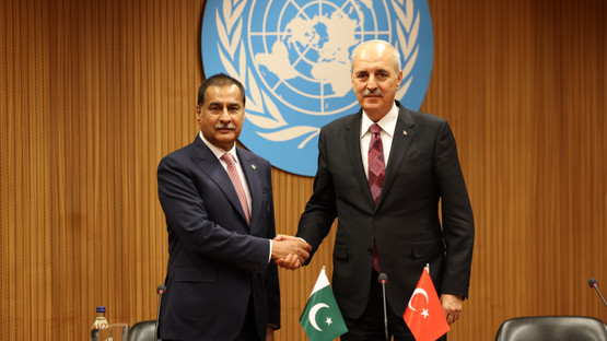 Pakistan Ulusal Meclis Başkanı Serdar Ayaz Sadık ile G&ouml;r&uuml;şme