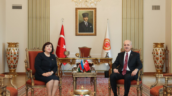 Azerbaycan Milli Meclis Başkanı Sahiba Gafarova ile Başbaşa G&ouml;r&uuml;şme