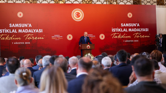 TBMM BAŞKANI KURTULMUŞ, SAMSUN’A İSTİKLAL MADALYASI TAKDİM TÖRENİ’NDE KONUŞTU - Resim: 9