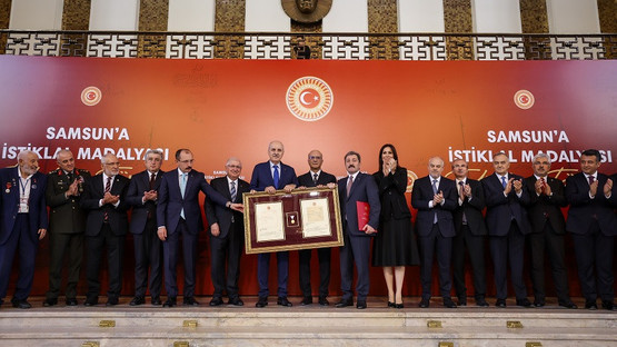 TBMM BAŞKANI KURTULMUŞ, SAMSUN’A İSTİKLAL MADALYASI TAKDİM TÖRENİ’NDE KONUŞTU - Resim: 5