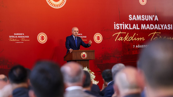 TBMM BAŞKANI KURTULMUŞ, SAMSUN’A İSTİKLAL MADALYASI TAKDİM TÖRENİ’NDE KONUŞTU - Resim: 10