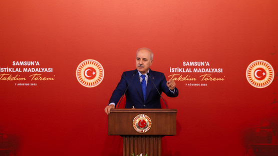 TBMM BAŞKANI KURTULMUŞ, SAMSUN’A İSTİKLAL MADALYASI TAKDİM TÖRENİ’NDE KONUŞTU - Resim: 1