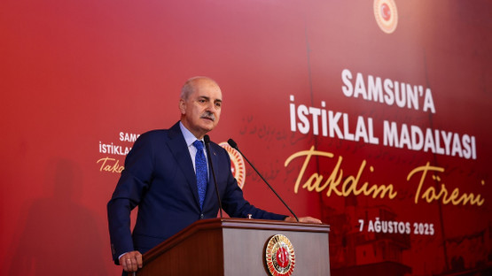 TBMM BAŞKANI KURTULMUŞ, SAMSUN’A İSTİKLAL MADALYASI TAKDİM TÖRENİ’NDE KONUŞTU - Resim: 11