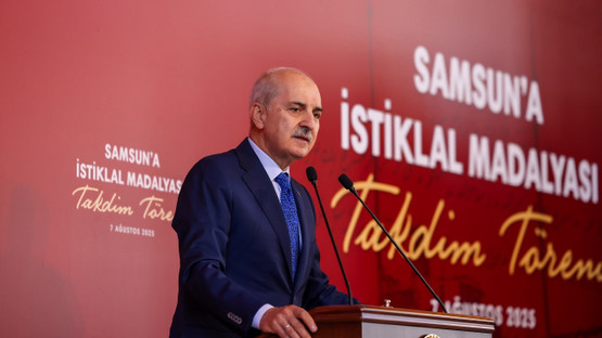 TBMM BAŞKANI KURTULMUŞ, SAMSUN’A İSTİKLAL MADALYASI TAKDİM TÖRENİ’NDE KONUŞTU - Resim: 12