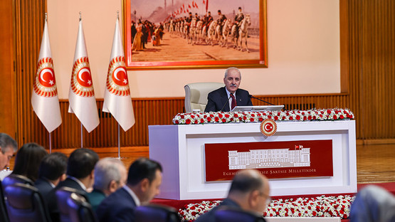 TBMM BAŞKANI KURTULMUŞ, MİLLİ DAYANIŞMA, KARDEŞLİK VE DEMOKRASİ KOMİSYONU TOPLANTISI’NIN KAPANIŞINDA KONUŞTU - Resim: 1