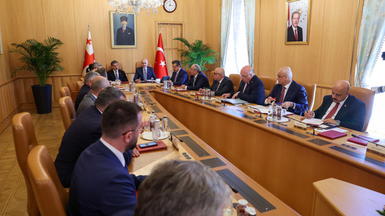 TBMM BAŞKANI KURTULMUŞ, GÜRCİSTAN CUMHURBAŞKANI KAVELAŞVİLİ İLE GÖRÜŞTÜ - Resim: 8