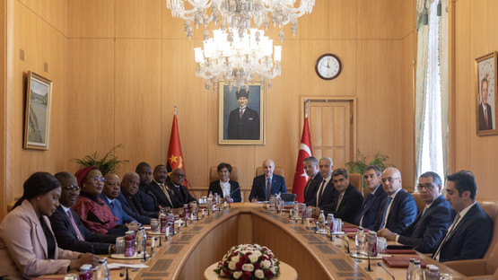 Angola Meclis Başkanı Carolina Cerqueira ve Beraberindeki Heyetle Heyetlerarası G&ouml;r&uuml;şme