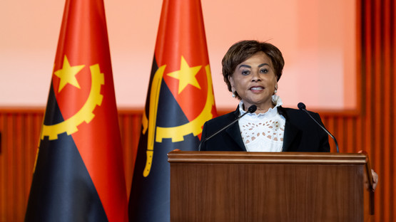Angola Meclis Başkanı Carolina Cerqueira ile Ortak Basın Toplantısı