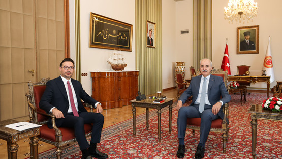 TBMM Başkanı Kurtulmuş, AA Yönetim Kurulu Başkanı ve Genel Müdürü Karagöz'ü kabul etti - Resim: 2