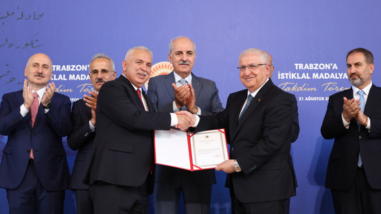 TBMM BAŞKANI KURTULMUŞ, TRABZON'A İSTİKLAL MADALYASI TAKDİM TÖRENİ'NDE KONUŞTU - Resim: 3