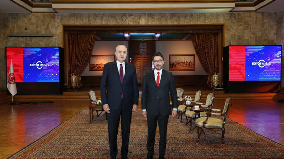 TBMM BAŞKANI KURTULMUŞ, AA EDİTÖR MASASI’NDA SORULARI YANITLADI - Resim: 3