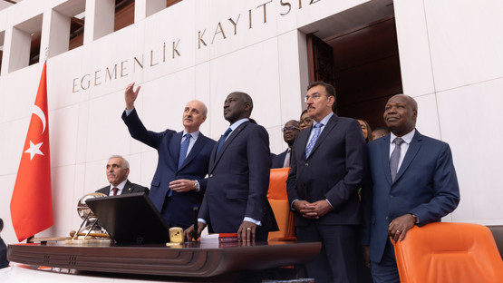 Fildişi Sahili Meclis Başkanı Adama Bictogo ile Genel Kurul Ziyareti