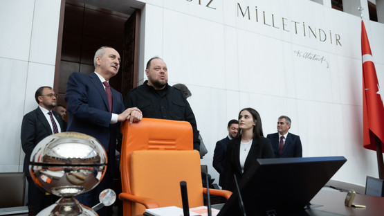 Ukrayna Meclis Başkanı Ruslan Stefanchuk ile Genel Kurul Ziyareti