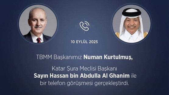 TBMM BAŞKANI KURTULMUŞ, KATAR ŞURA MECLİSİ BAŞKANI İLE GÖRÜŞTÜ - Resim: 2