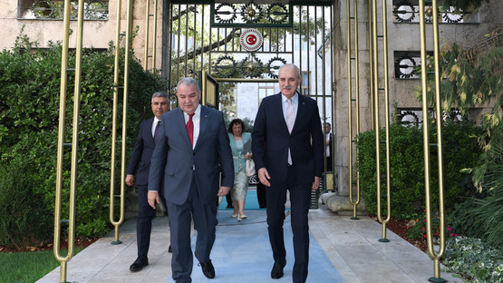 TBMM Başkanı Kurtulmuş, Malta Temsilciler Meclisi Başkanı Farrugia ile Meclis’te Bir Araya Geldi - Resim: 2