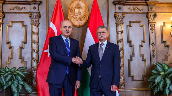 TBMM Başkanı Kurtulmuş, Budapeşte’de Macaristan Ulusal Meclisi Başkanı Kövér ile Görüştü - Resim: 1