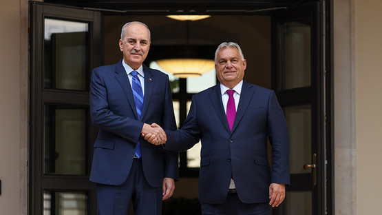 TBMM Başkanı Kurtulmuş, Macaristan Başbakanı Orban ile Görüştü - Resim: 1