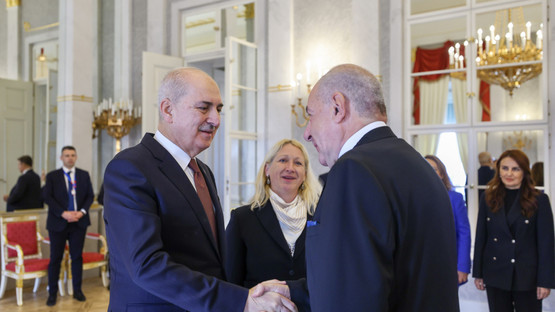 TBMM Başkanı Kurtulmuş, Macaristan Cumhurbaşkanı Sulyok Tarafından Kabul Edildi - Resim: 8