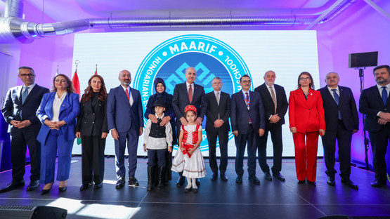 TBMM Başkanı Kurtulmuş, Macaristan Maarif Okulları Yeni Binasının Açılış Töreninde Konuştu - Resim: 4