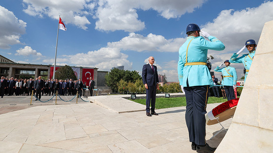 TBMM'de 28. Dönem 4. Yasama Yılı Açılışı Dolayısıyla Tören Düzenlendi - Resim: 1