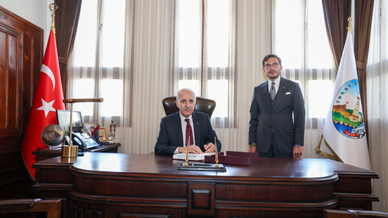 TBMM Başkanı Numan Kurtulmuş, Tokat’ta Valilik ve Belediyeyi Ziyaret Etti - Resim: 8