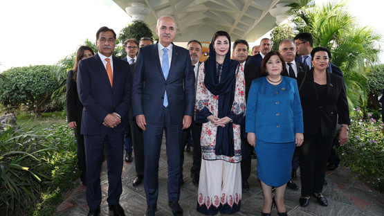 TBMM Başkanı Kurtulmuş, Pakistan'da Pencap Eyaleti Başbakanı Meryem Navaz Şerifle Görüştü - Resim: 3