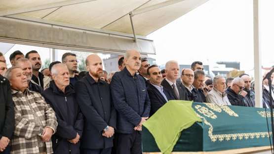 TBMM Başkanı Kurtulmuş, Huriye Tüzgen’in Cenaze Törenine Katıldı - Resim: 4