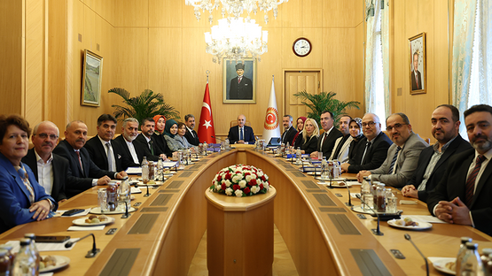 TBMM Başkanı Kurtulmuş, Büyük Aile Platformu Üyelerini Kabul Etti - Resim: 6