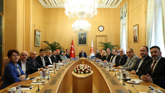 TBMM Başkanı Kurtulmuş, Büyük Aile Platformu Üyelerini Kabul Etti - Resim: 5